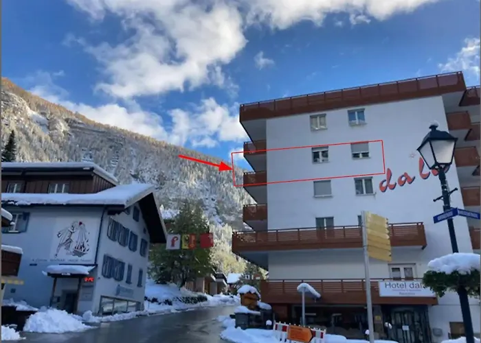 아파트 Views And Location In Leukerbad! *