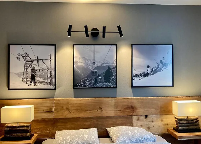 아파트 Views And Location In Leukerbad! 로이커바드