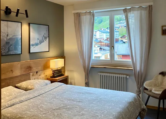 Views And Location In Leukerbad! 아파트 로이커바드