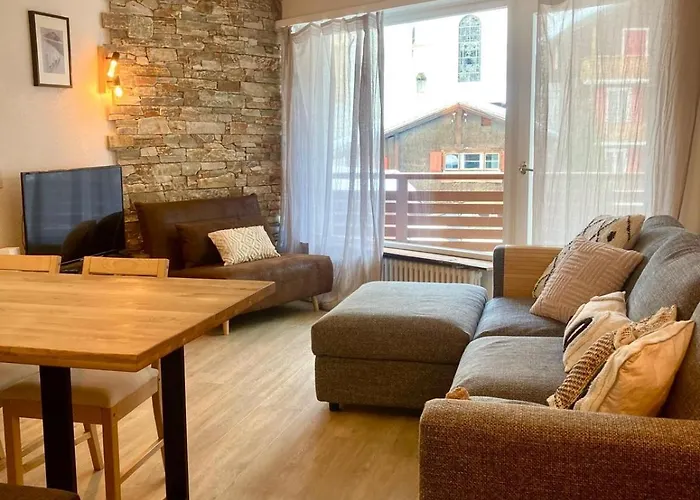 아파트 Views And Location In Leukerbad! 로이커바드