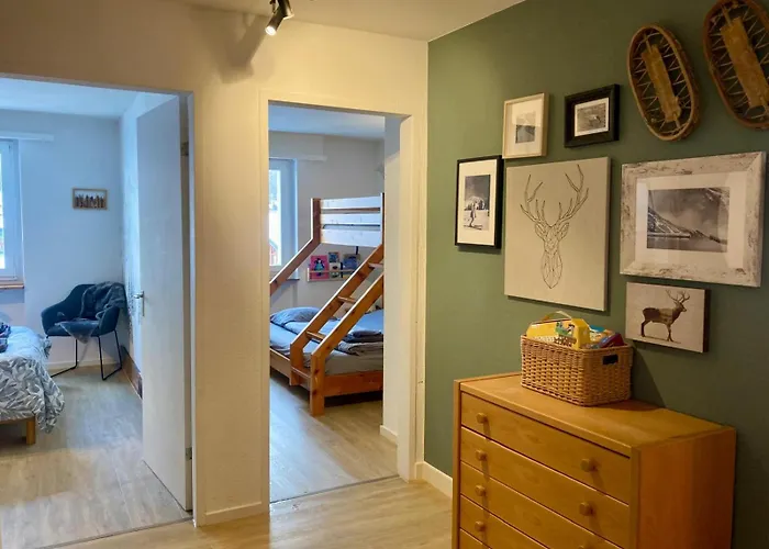 아파트 Views And Location In Leukerbad! *